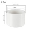 sourcing map 32mm PVC Pipe Cap Fitting, Slip Socket External