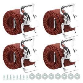 LALOCAPEYO 1Pairs Adjustable Drywall Foot Band Straps Kit,Replacement Part for Stilts,Nylon Adjustable Leg Fixation Strap Kit,for Home Improvement,High Wall Painting (1)