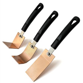 Copper Spoon Welder Backer Tools Welders Helper MIG Spot Welding Equipment with 3 Plate Set, Flat/Angle/Curved Copper Paddle Backer