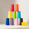 Youngever Paquete de 9 vasos de plástico, vasos irrompibles, vasos