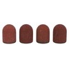 Sunicon Nail Art Sanding Caps 120 Grit Manicure Polishing Sanding