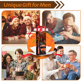 Contour Gauge (12+5 Inch) with Lock Profile Tool, Super Contour Duplicator Men Gifts Woodworking Tools Carpenter Tools for Men Construction Scribe Tools, Gifts for Men, Dad, Husband, Grandpa