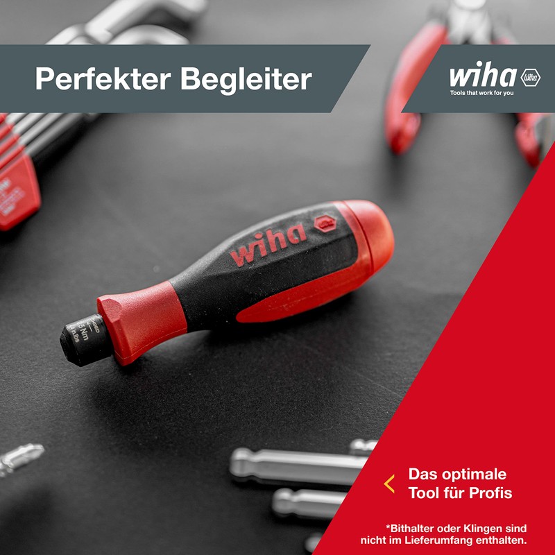Wiha Fixed Torque Screwdriver EasyTorque (36239) I Fix Adjusted I