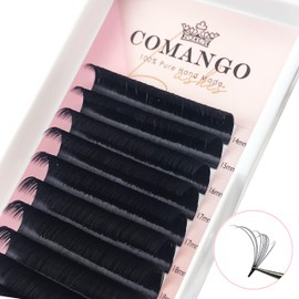 Eyelash Extension Supplies D Curl 0.03 14-22MM Rapid Volume Lash Extensions Easy Fan 3D 4D 5D 6D 8D 10D Automatic Blooming Flower Lashes Self Fanning Lashes Russian Volume Individual Lashes
