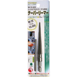 Ichinen Access Thread Master 22505 Reamer, Hex Shaft Taper Reamer, 0.1 - 0.4 inches (3 - 11 mm)