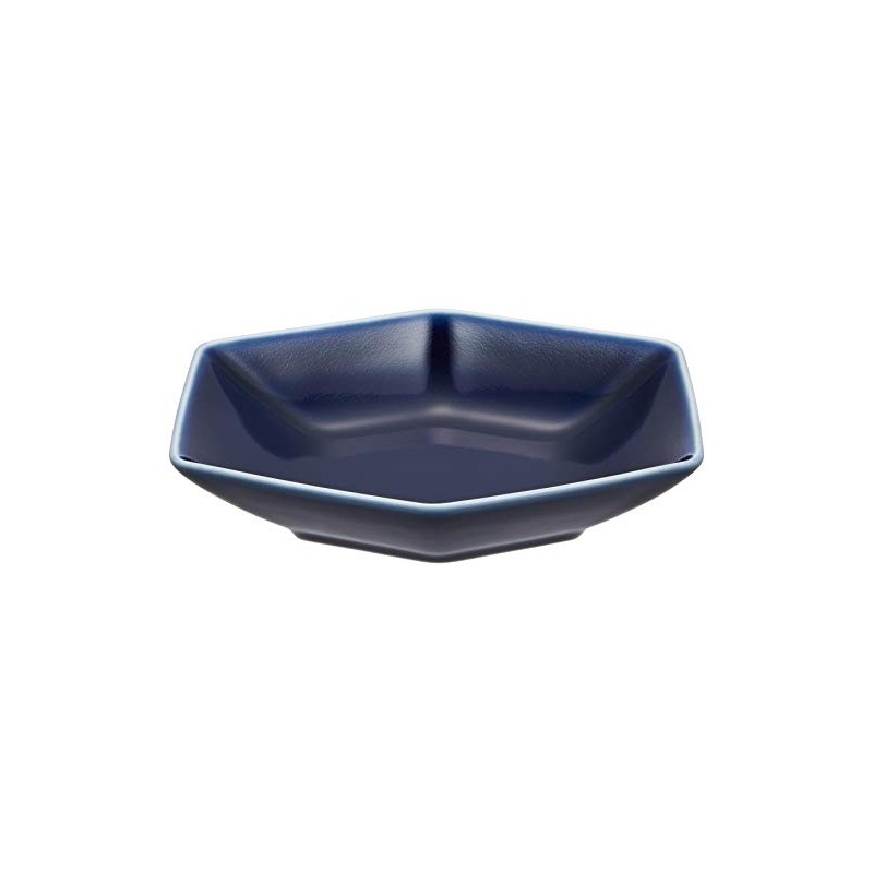 Hakusan Toki Boiling Pot, Glossy Navy Blue, Approx. 6.1 x