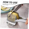 Anneome Innovative Lemon Slicer Fruit Slicer Tool Tomato Slicer Clamp