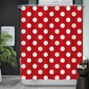 Ulticool Shower Curtain - Polka Dot Dots - 180 x