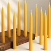 16 Packs Beeswax Taper Candles 9 Inch, All Natural Beeswax
