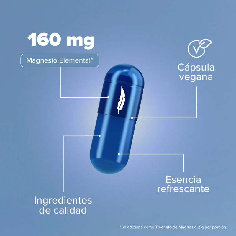Birdman Treonato de Magnesio 160 mg | Sin Aditivos |