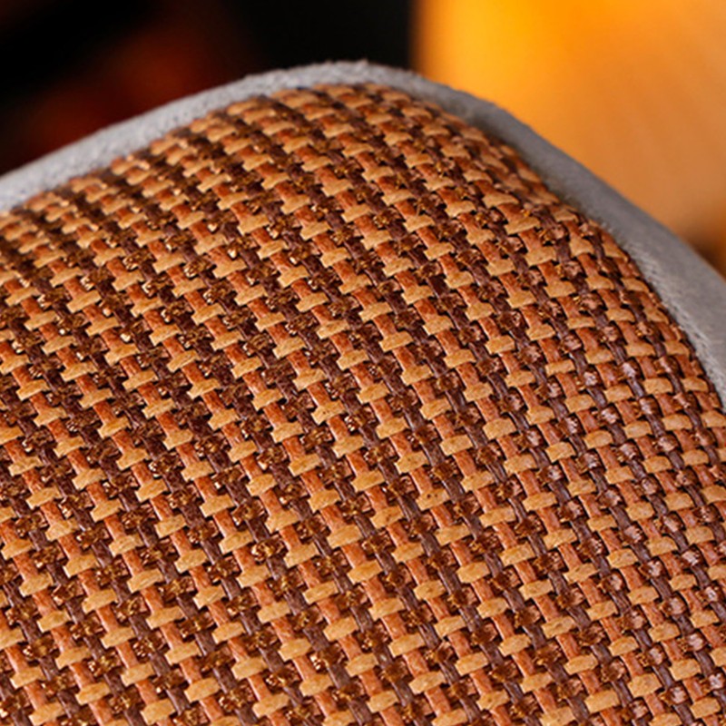 Desk Pillow Cartoon Style Breathable Double Sided Rattan Mat Soft