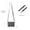 Gladdon Crossbody bags for Women Crossbody Purse Shoulder Bag, Grey