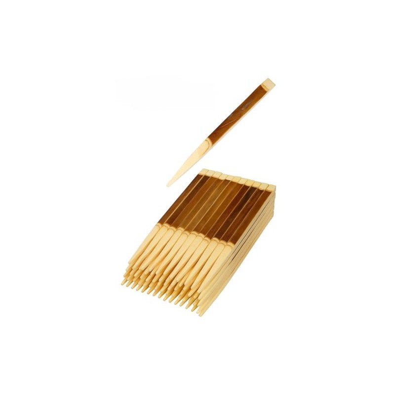 CANAPE KING Kuromoji Bamboo Skewers - 100x Disposable Black Willow
