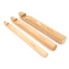 3pcs Large Thick Crochet Hook Wooden Knitting Needle Weaving Tool