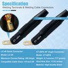 2PCS CT-40FA Welding Terminals & 2PCS LC-40 Welding Cable Connectors,