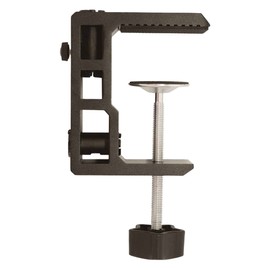 Replacement Heavy Duty C Clamp for 1/2” Base Magnifying Lamp,Desk Lamp,Swing Arm Lamp,Phone I pad Mount,Tablet Mic Holder,Table Mount Clamp for Microphone Stand Mic Boom Arm (G2 BLACK)