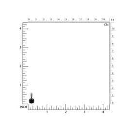 Silvershake 2.52ct. 8mm Natural Cushion Shape Garnet White Gold Plated 925 Sterling Silver Post Earrings