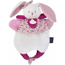 Doudou et Compagnie - DC3825 Cuddly Toy Rabbit Cherry Red 30 cm Pink