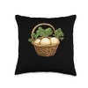 Rutabaga In A Basket Throw Pillow