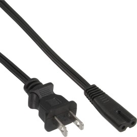 InLine 16654P Power Cord Japan to Euro 8 C7 Plug, Black, 1.8 m