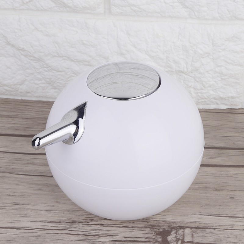 380ml Bathroom Soap Shampoo Box Sanitizer Dispenser Lotion Liquid Pump(White)