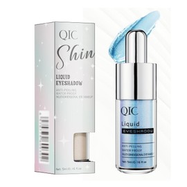 Liquid Glitter Eyeshadow - Metallic Shimmer Formula Waterproof & Smudge-Proof Long-Lasting Eye Makeup for Festivals, Parties (10#OCEAN)