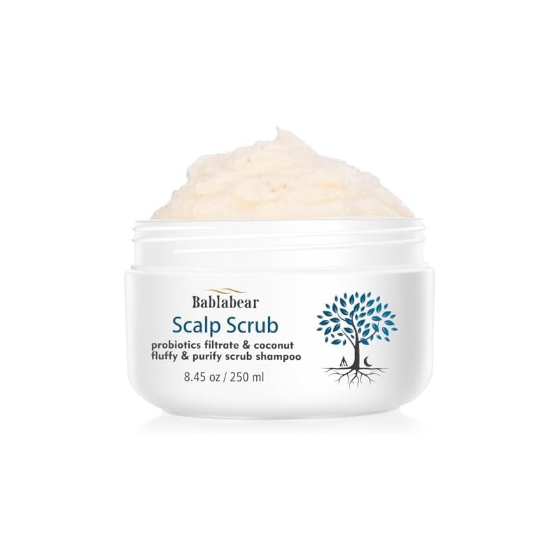 Bablabear- Exfoliante para el cuero cabelludo, tratamiento para la picazón