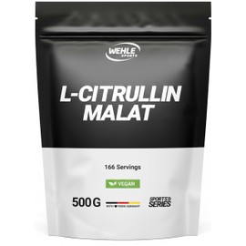 L-Citrulline Malate Powder 2:1 - 500g - High Dose - Vegan - Produced in Germany - Amino Acid