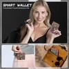 BWEGRHE Cute Credit Card Holder with Zipper, Virgin Mary RFID-Blocking