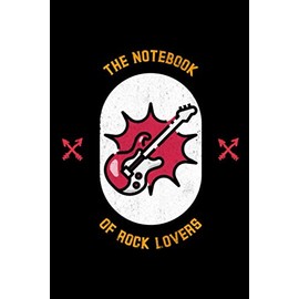 The notebook for rock nd roll metal lovers Gifts: Lined notebook / notebook gift 100 pages 6X9