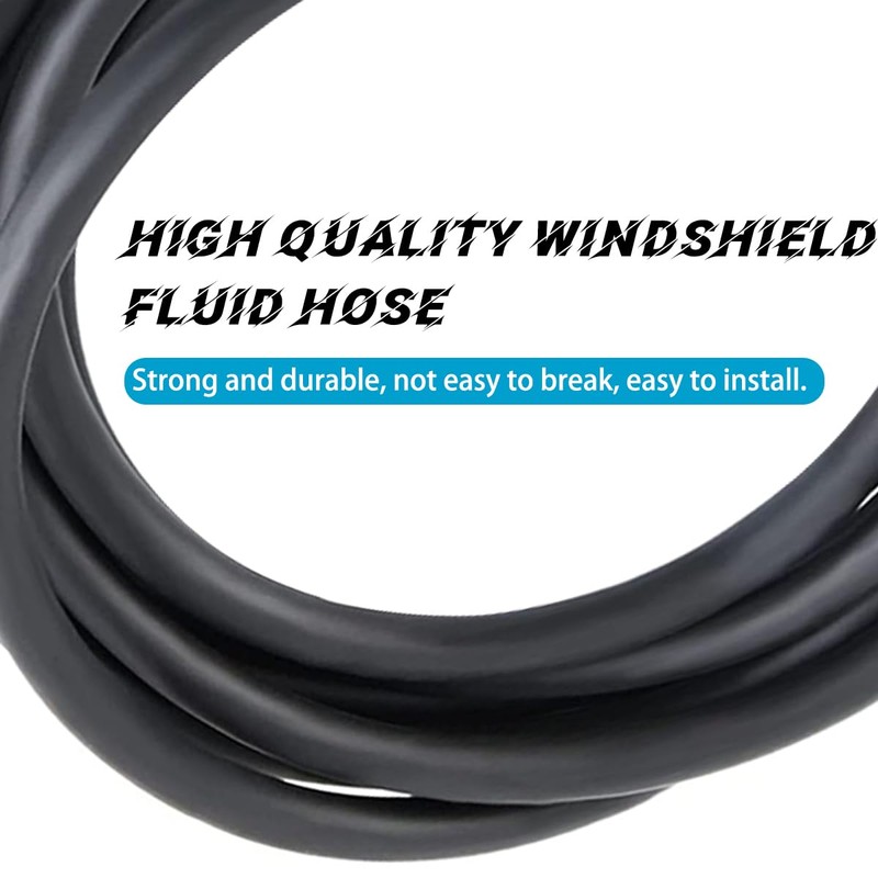 AUCELI Windshield Washer Hose Kit 22 Pcs Set, 4M Washer