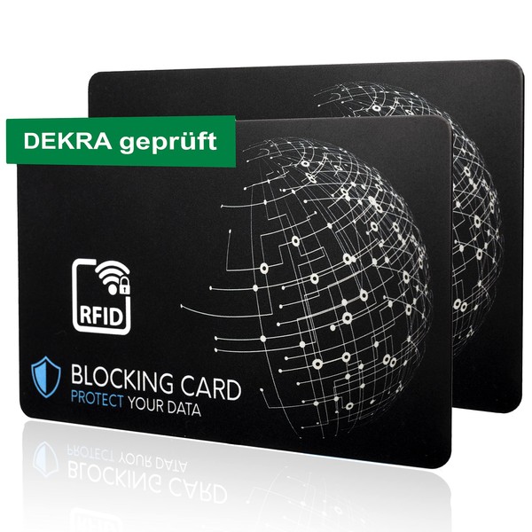 Dekra Tested RFID Blocker Card, Latest E-Field Jammer Technology -