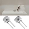 4Pcs 38mm Toilet Tank Push Button, Dual Push Flushing Toilet