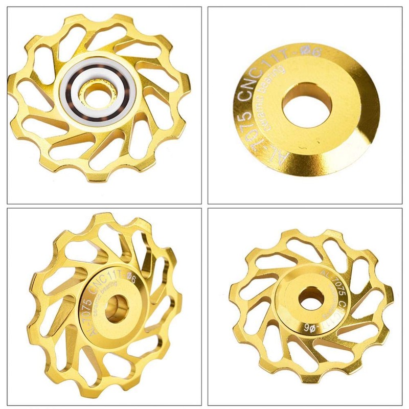 Bicycle Derailleur Pulley 2pcs 11T / 13T Bicycle Guide Roller