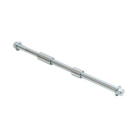 Mokuo 10mm 235mm Front Rear Axle with Bushing 6mm 20mm 32mm Fit for Motorcycle Pit Dirt Bike Moped Scooter QUAD ATV Mini Bike Parts