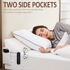 King Size Bed Wedge Pillow Foam Gap Filler Multi-Purpose Support