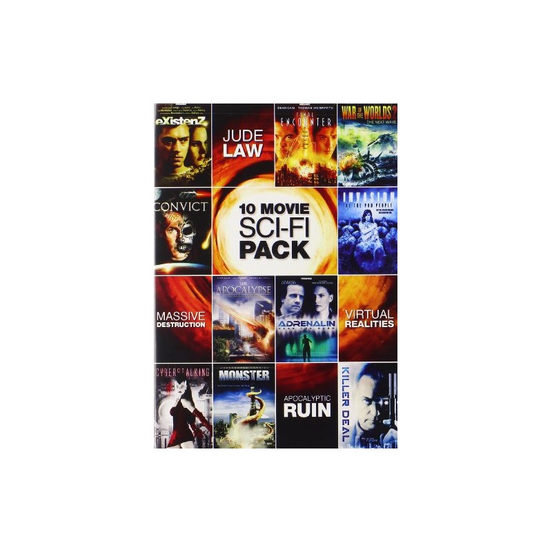 10-Movie Sci-Fi Pack [Importado]