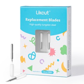 LIKCUT Replacement Blades for Glee S501 Cutting Machine, Glee S501 Cutting Blades, Cutting Tool, 2 Packs