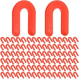 U Plastic Shims for. Horseshoe Shim Shape 1/16 Inch Tile Spacers.Tile Leveler Spacers (1000 red 1/16)