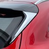 JIEOSDIN Car Accessories Rear Spoiler Wing Side Beveled Window Cover