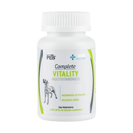 Fancy Pets Medical Solutions Complete Vitality para Perros – Suplemento Multivitamínico en Tabletas Masticables, 60 Piezas