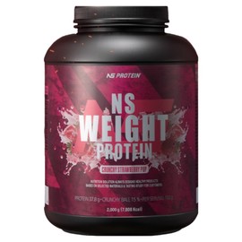 NS Weight Protein Crunch Strawberry Pop 2kg Bulk Up Protein