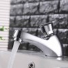 G1/2 Copper Time Delay Faucet Basin Sink Water Tap for