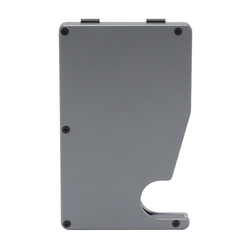 Minimalist Card Holder Aluminum Alloy Auto Ejected Anti Theft Credit