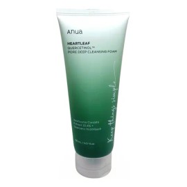 ANUA Heartleaf Quercetinol Pore Deep Cleansing Foam150ml Limpieza Profunda de Poros y Calma la Piel Todo Tipo De Piel DíaNoche                        