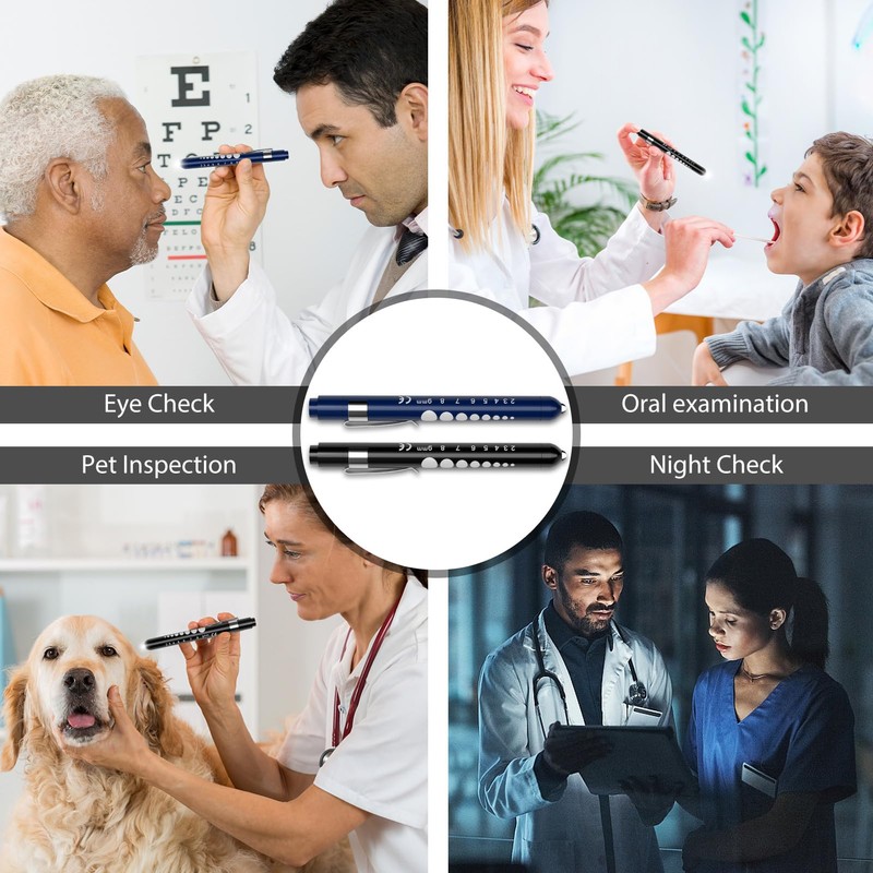 RISEMART Pupil Light, Diagnostic Light, Nurse Emergency Service Accessories with
