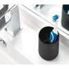 iDesign Toothbrush Holder for Normal Toothbrushes, Spin Brushes, and Toothpaste,