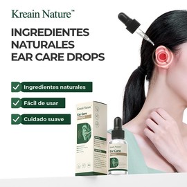 【Buy 1 Get 1 Free】Kreain Nature 4 Ear Care Drops Gentle Formula, Non-Irritating Gentle Formula, Easy to Use & Portable dealsforyoudays
