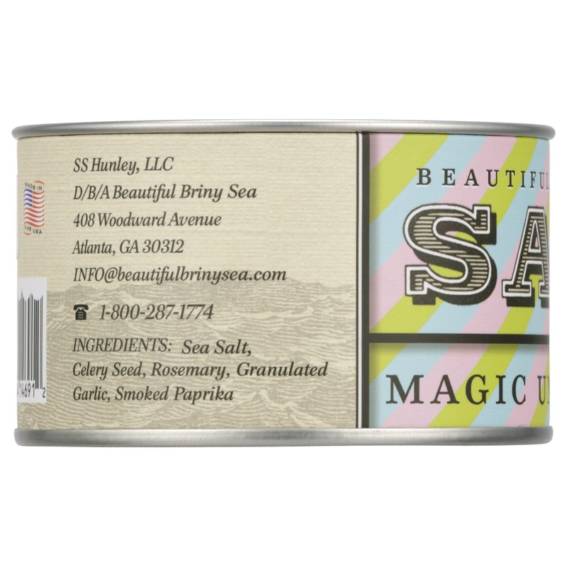 BEAUTIFUL BRINY SEA Magic Unicorn Sea Salt, 6.5 OZ