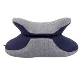 Memory Foam Nap Pillow Office Noon Sleeping Pillow School Table Desk Pillow for Students Navy Blue 38x33x15cm